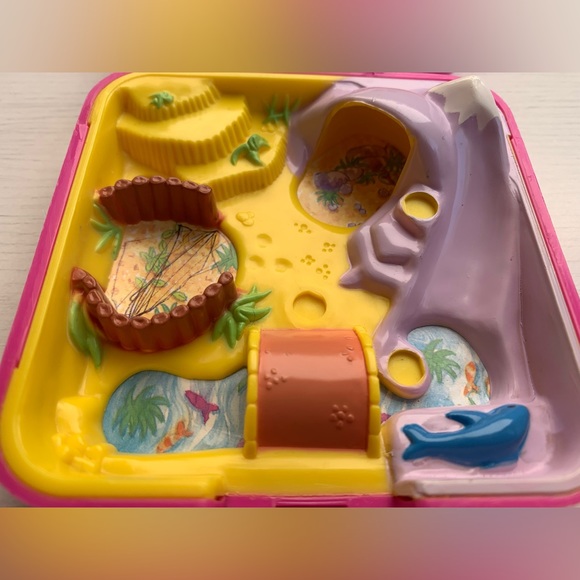 Polly Pocket Wild Zoo World Vintage 1989 Bluebird COMPACT Only No Figures - Picture 4 of 13
